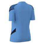 Tricou sport dama Macron Naga, Albastru Sky / Bleumarin - imagine 4