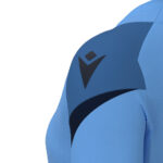 Tricou sport dama Macron Naga, Albastru Sky / Bleumarin - imagine 6