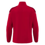 Bluza antrenament Macron Hollow, Rosu / Alb - imagine 3