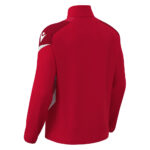 Bluza antrenament Macron Hollow, Rosu / Alb - imagine 4