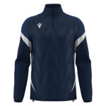 Bluza antrenament Macron Hollow, Bleumarin / Alb - imagine 2