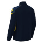 Bluza antrenament Macron Hollow, Bleumarin / Galben - imagine 4