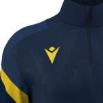 Bluza antrenament Macron Hollow, Bleumarin / Galben - imagine 5