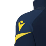 Bluza antrenament Macron Hollow, Bleumarin / Galben - imagine 6