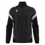 Bluza antrenament Macron Hollow, Negru / Alb - imagine 2