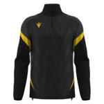 Bluza antrenament Macron Hollow, Negru / Galben - imagine 2