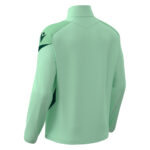 Bluza antrenament Macron Hollow, Verde menta / Verde sticla - imagine 4