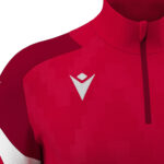 Bluza antrenament Macron Starfall, Rosu / Alb - imagine 5