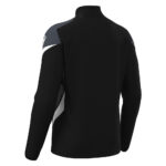 Bluza antrenament Macron Starfall, Negru / Alb - imagine 4