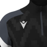 Bluza antrenament Macron Starfall, Negru / Alb - imagine 5