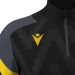 Bluza antrenament Macron Starfall, Negru / Galben - imagine 5