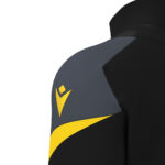 Bluza antrenament Macron Starfall, Negru / Galben - imagine 6