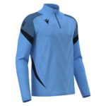 Bluza antrenament Macron Starfall, Albastru Sky Fluo / Bleumarin