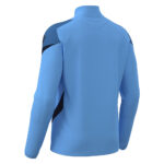 Bluza antrenament Macron Starfall, Albastru Sky Fluo / Bleumarin - imagine 4