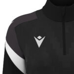 Bluza antrenament dama Macron Leona, Negru / Alb - imagine 5