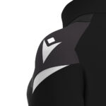 Bluza antrenament dama Macron Leona, Negru / Alb - imagine 6