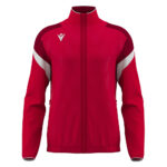 Bluza trening Macron Odin, Rosu / Alb - imagine 2