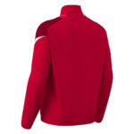 Bluza trening Macron Odin, Rosu / Alb - imagine 4