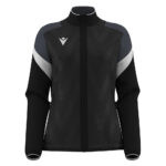 Bluza trening dama Macron Athena, Negru / Alb - imagine 2