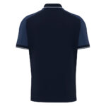 Tricou polo Macron Echoes, Bleumarin / Alb - imagine 3