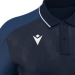 Tricou polo Macron Echoes, Bleumarin / Alb - imagine 5