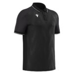 Tricou polo Macron Echoes, Negru / Alb