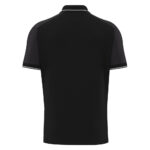 Tricou polo Macron Echoes, Negru / Alb - imagine 3