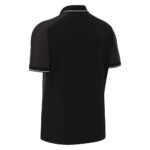 Tricou polo Macron Echoes, Negru / Alb - imagine 4