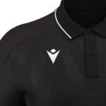 Tricou polo Macron Echoes, Negru / Alb - imagine 5