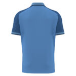Tricou polo Macron Echoes, Albastru sky / Bleumarin - imagine 3