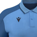 Tricou polo Macron Echoes, Albastru sky / Bleumarin - imagine 5