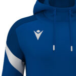 Hanorac Macron Alchemist, Albastru Royal / Alb - imagine 5