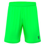 Pantaloni scurti sport Macron Galax, Verde Fluo - imagine 2