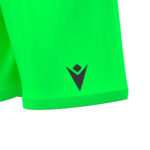 Pantaloni scurti sport Macron Galax, Verde Fluo - imagine 5