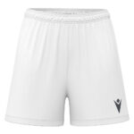 Pantaloni scurti sport dama Macron Nebula, Alb - imagine 2