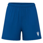 Pantaloni scurti sport dama Macron Nebula, Albastru Royal - imagine 2