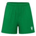 Pantaloni scurti sport dama Macron Nebula, Verde - imagine 2