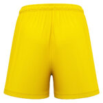 Pantaloni scurti sport dama Macron Nebula, Galben - imagine 3