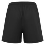 Pantaloni scurti sport dama Macron Nebula, Negru - imagine 3