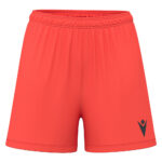 Pantaloni scurti sport dama Macron Nebula, Coral Fluo - imagine 2