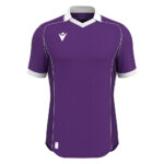 Tricou sport Macron Warden eco, Mov / Alb - imagine 2