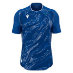 Tricou sport Macron Arcane Eco, Albastru Royal / Alb - imagine 2