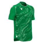 Tricou sport Macron Arcane Eco, Verde / Alb