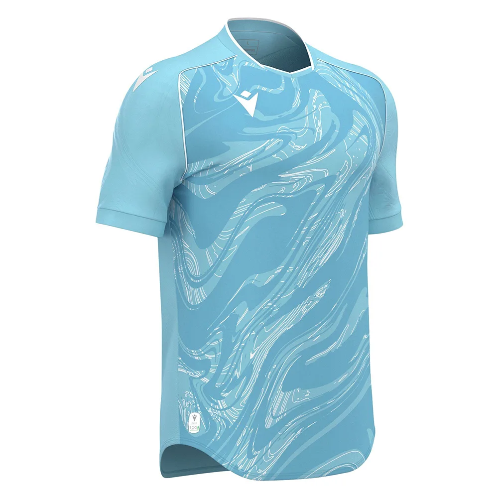 Tricou sport Macron Arcane Eco, Albastru sky / Alb - imagine 1