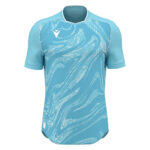 Tricou sport Macron Arcane Eco, Albastru sky / Alb - imagine 2