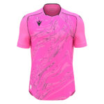 Tricou sport Macron Arcane Eco, Roz / Negru - imagine 2