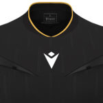 Tricou arbitru Macron Mendez Eco, Negru / Auriu - imagine 5