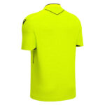 Tricou arbitru Macron Mendez Eco, Galben Fluo / Negru - imagine 2