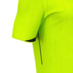 Tricou arbitru Macron Mendez Eco, Galben Fluo / Negru - imagine 7