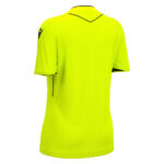 Tricou arbitru dama Macron Tess Eco, Galben Fluo / Negru - imagine 4
